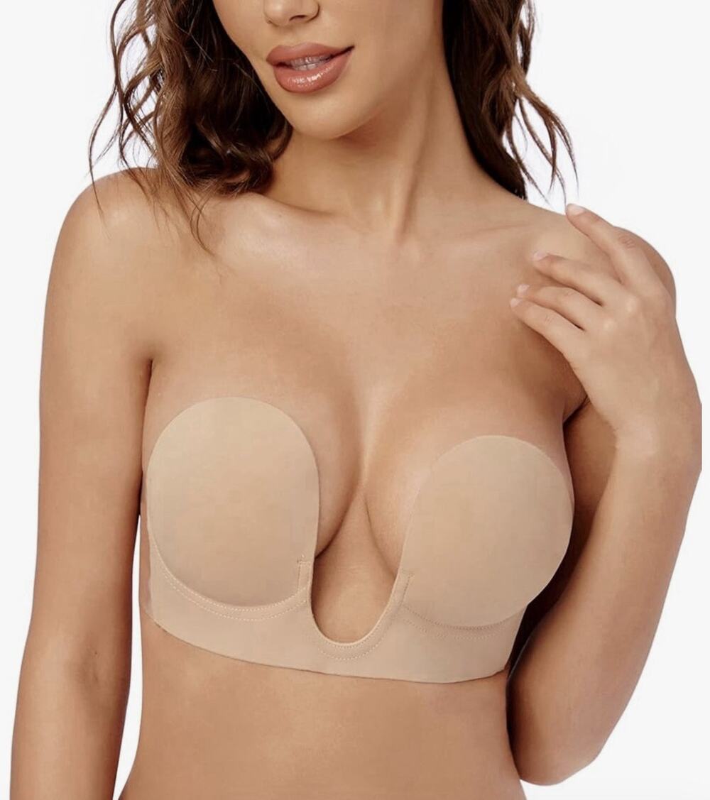 Magic Curves, Backless Bra Size A Nude In Color Brand New In Package